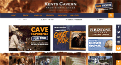 Desktop Screenshot of kents-cavern.co.uk